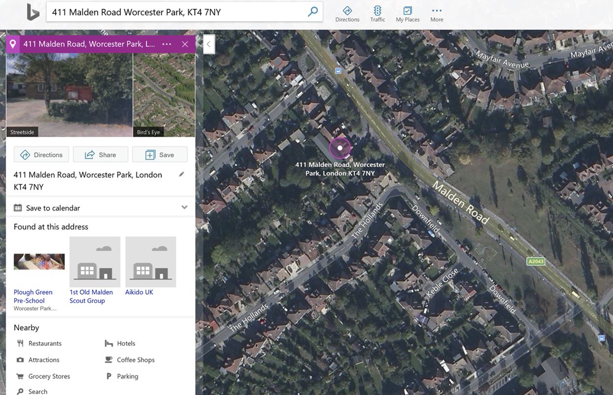 Bing Maps UK updated with rooftop address geocoding for improved geo-accuracy