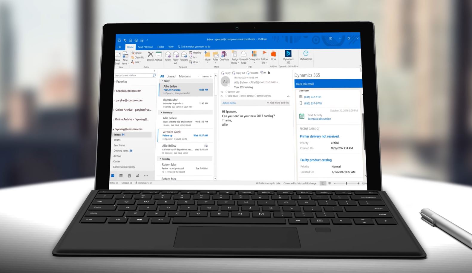 microsoft to do open in outlook desktop