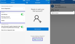 Microsoft Authenticator iOS app updated with support for account backup