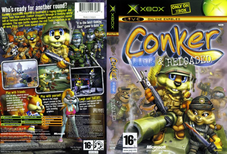 conker live and reloaded xbox one backwards compatibility