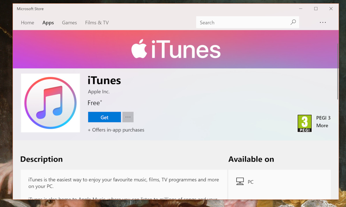 itunes app for windows