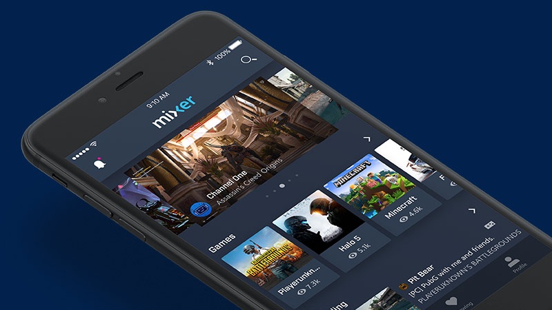 Mixer’s mobile app is getting an update featuring picture-in-picture browsing and more today