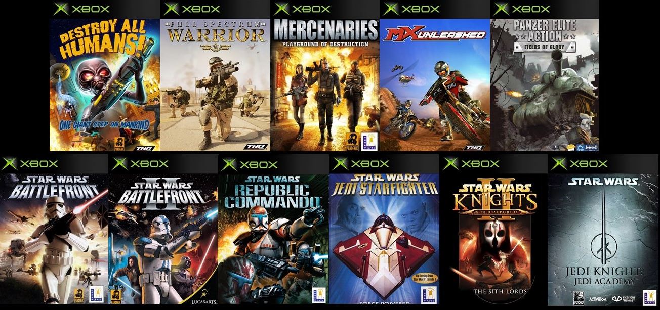 all backwards compatible original xbox games