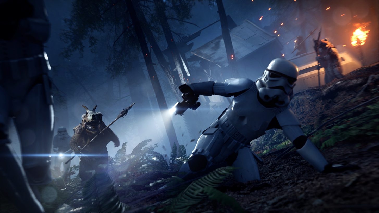 Playable Ewoks join Star Wars Battlefront II in a limited-time mode on April 18