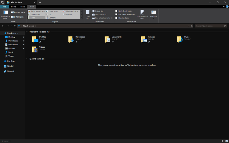 Microsoft announces Dark Theme for File Explorer with the latest Fast Ring Build