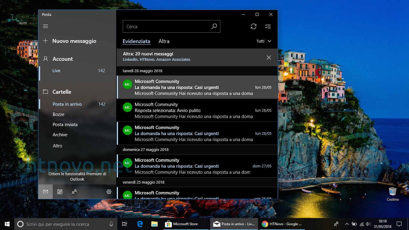 photo of Latest update of Microsoft’s Mail and Calendar app ditches black background in favour of grey image