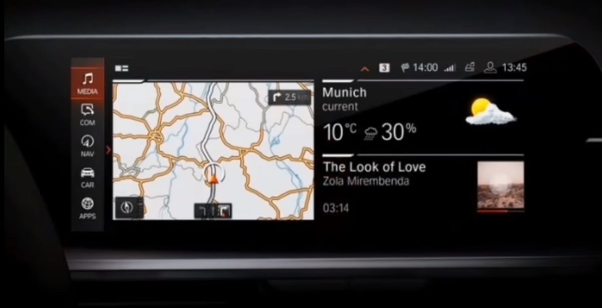 Live Tiles live on in BMW’s OS7 Connected Car operating system