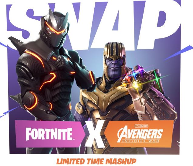 Thanos Is Coming To Fortnite In A Limited Time Mashup With Avengers Infinity War Starting Tomorrow Mspoweruser