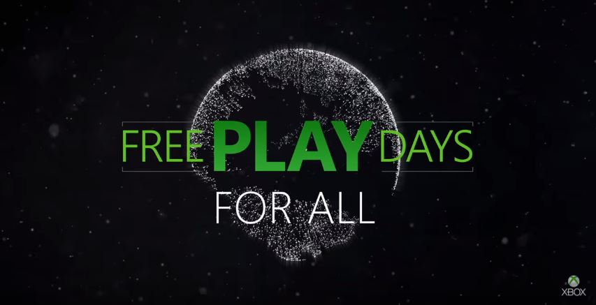 xbox free play days for all