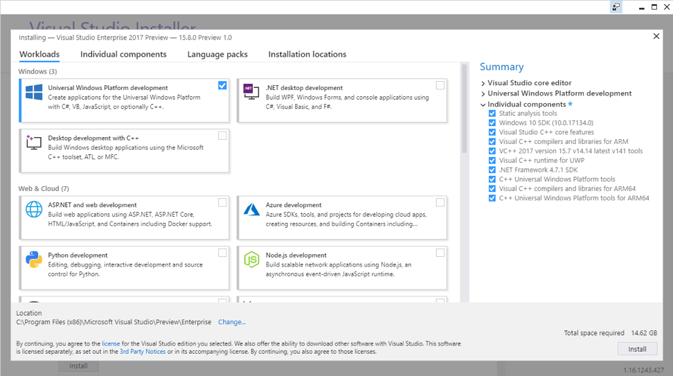 Visual studio arm64 что это