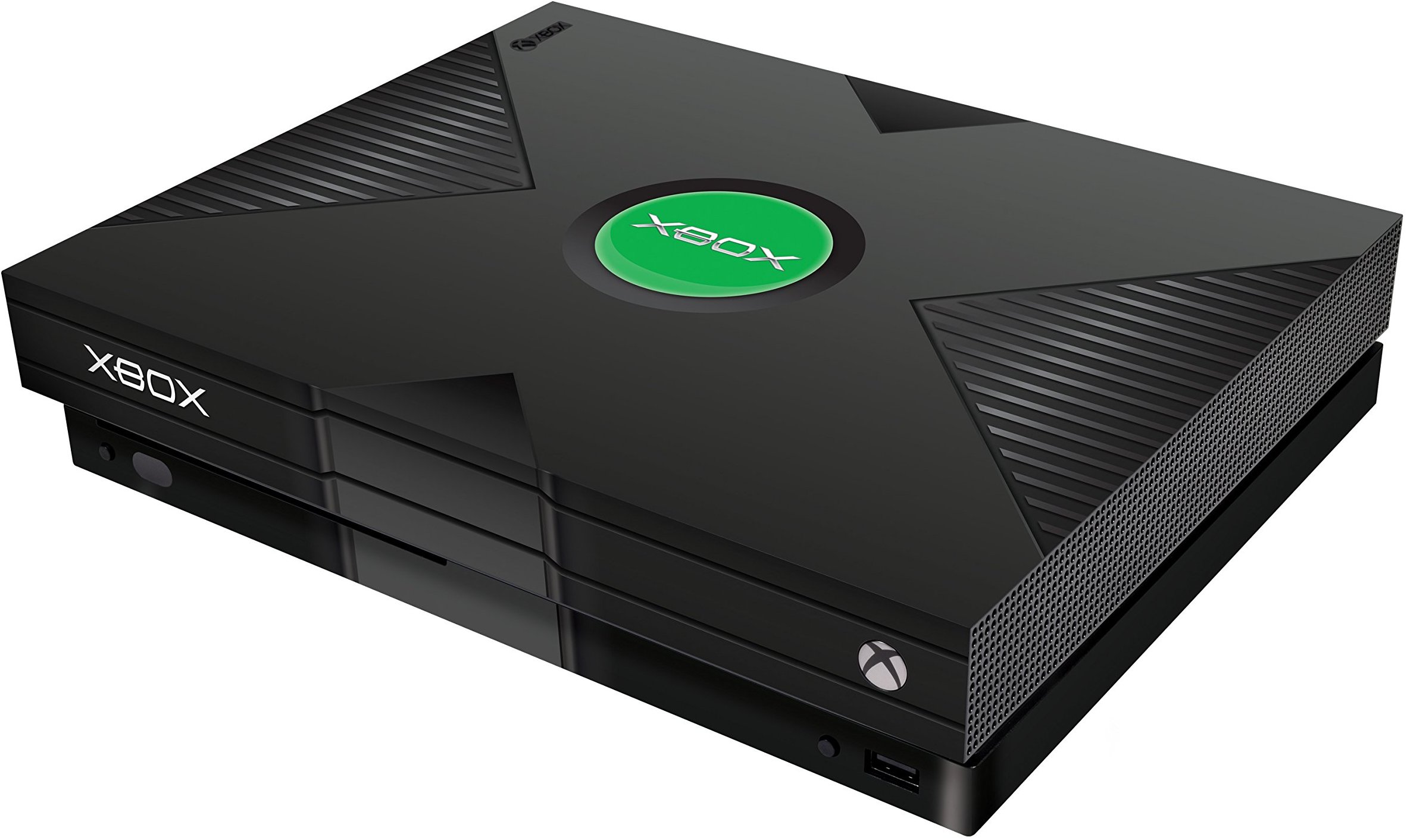 Officieel gelicentieerde skin zorgt ervoor dat je Xbox One X eruitziet als een originele Xbox