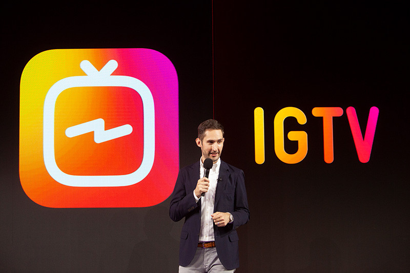 photo of Instagram takes on YouTube with IGTV image