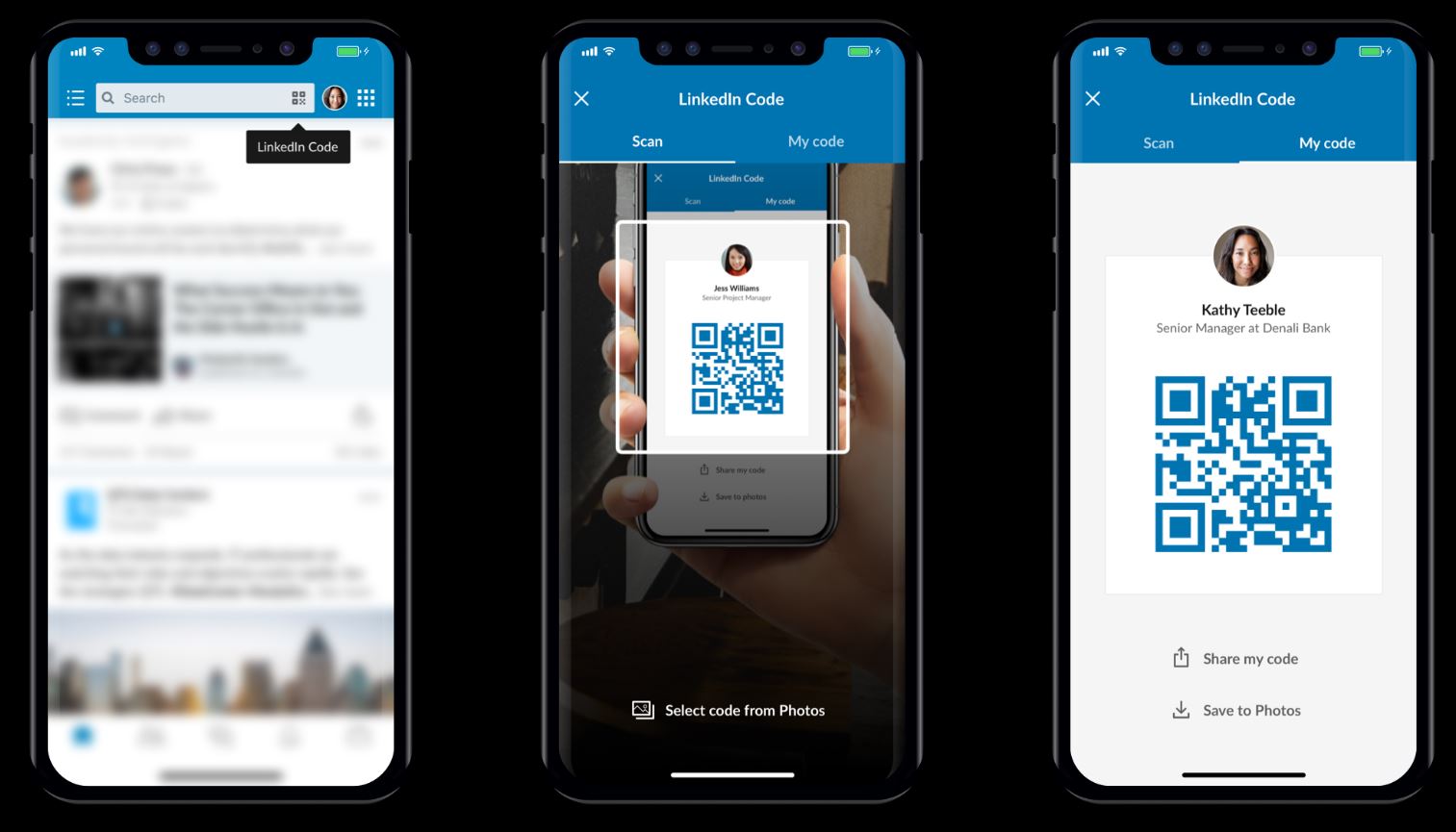 LinkedIn QR Code feature will enable you to continue your offline conversations online