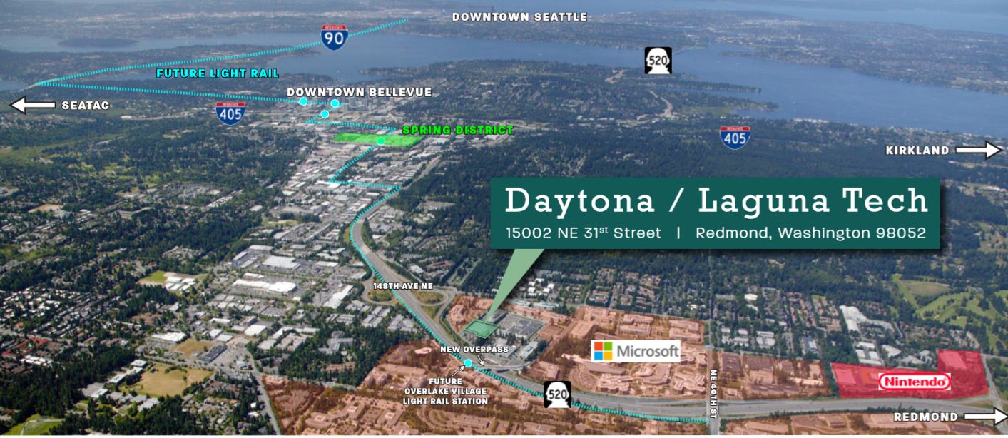 Microsoft buys Daytona Laguna complex near its HQ campus for $250M