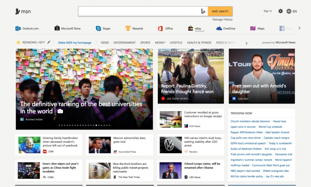 Microsoft Reveals Details About Its News Engine That Powers Msn Com Microsoft News Mobile Apps And More Mspoweruser