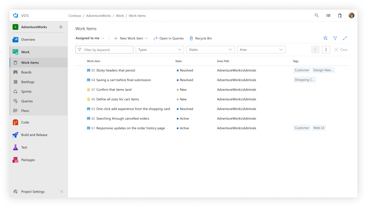 Visual Studio Team Services (VSTS) gets new look with Fluent design update