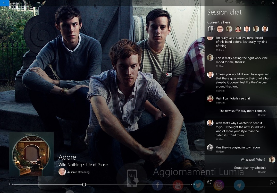 Groove Music Sessions – Microsoft planned to bring integrated chat and DJ sessions to Groove Music