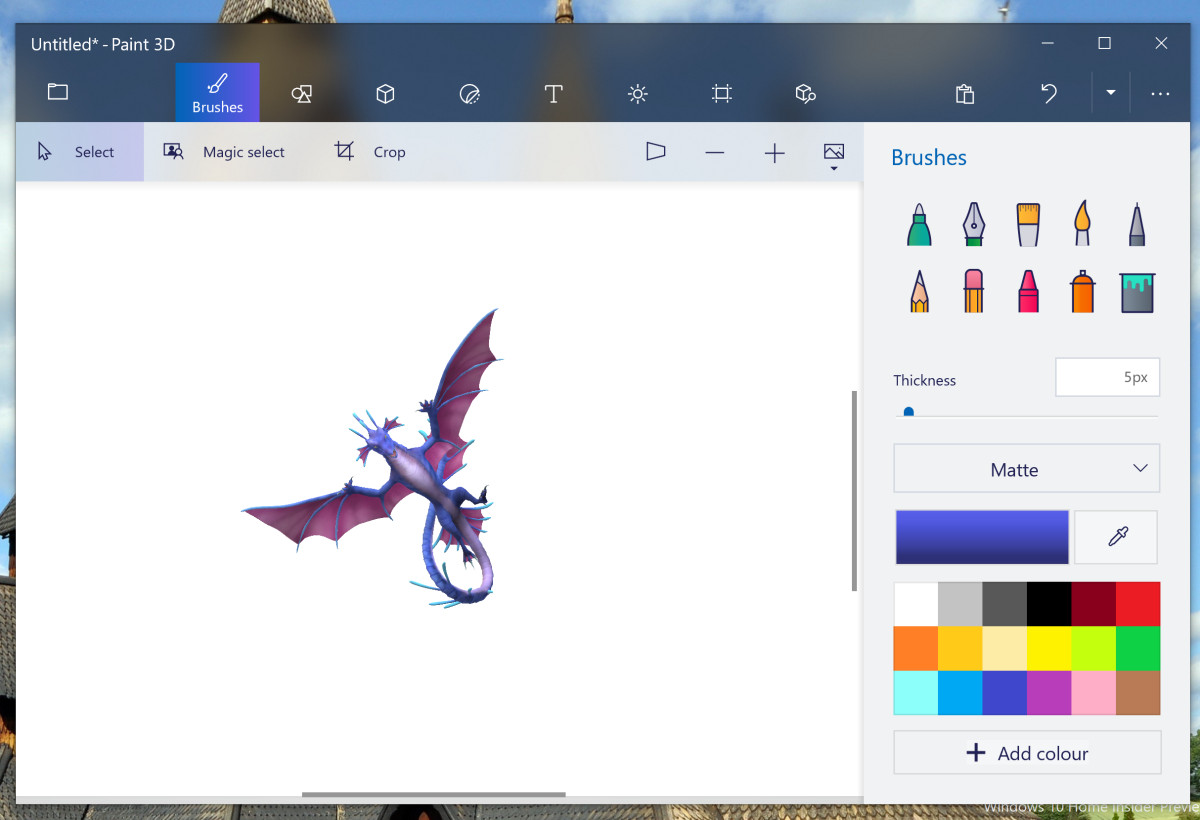 microsoft paint 3d online