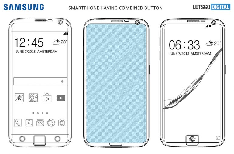 New Samsung Patent Shows A New Take On In Display - 