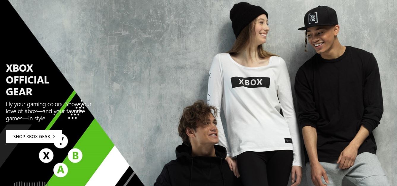 The Xbox Official Gear store is now 