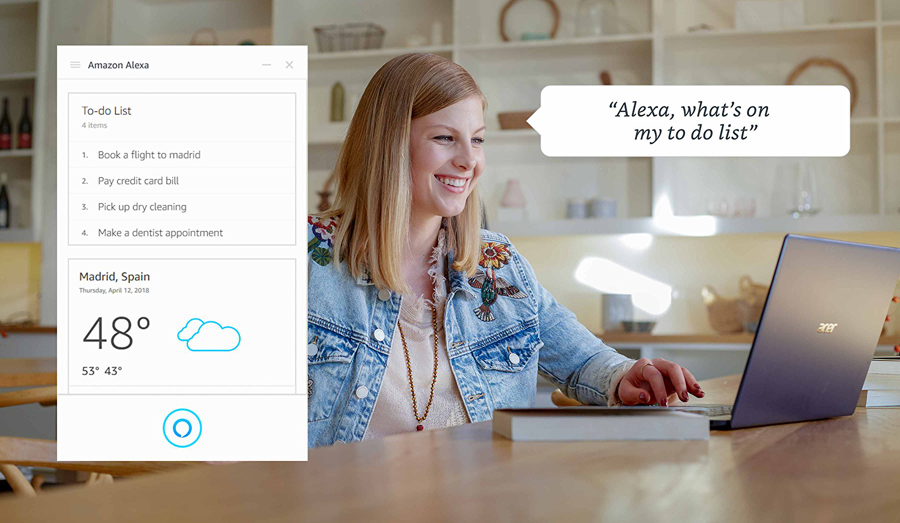אמזון מציעה Echo Dot בחינם עם רכישת מחשב עם Acer Alexa Enabled