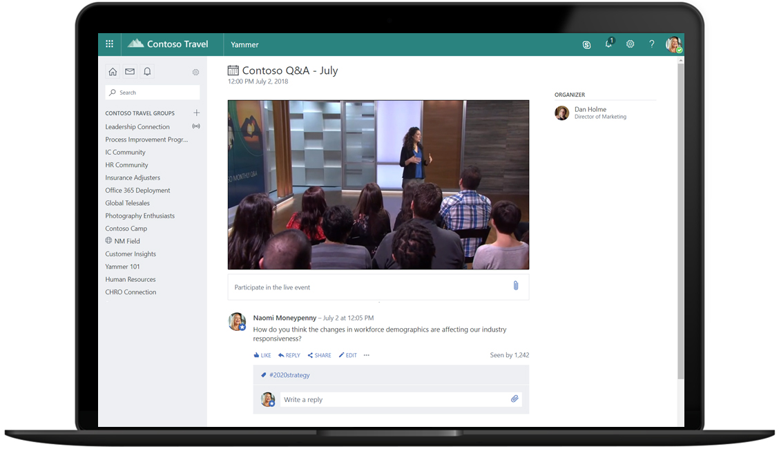 Microsoft introduces intelligent event capabilities in Microsoft 365