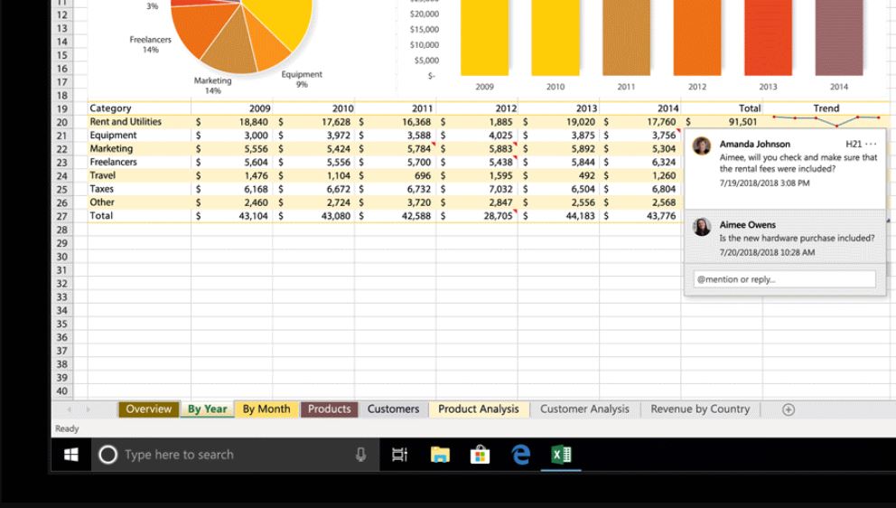 Microsoft brings threaded comments to Excel