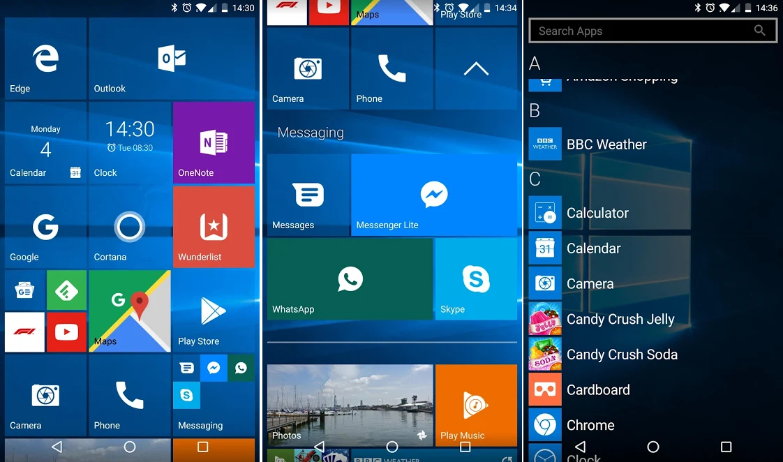 windows phone launcher pro apk