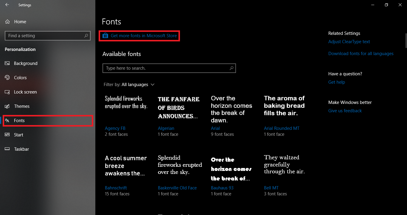 How To Install Fonts Windows 10? The Serif And Use In Webnots - Vrogue