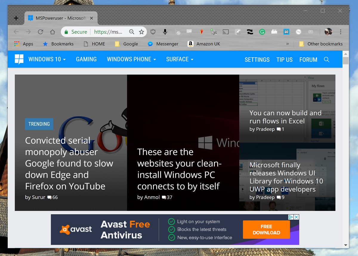 Get Chrome’s new Material Design UI now in the stable version of Chrome 68