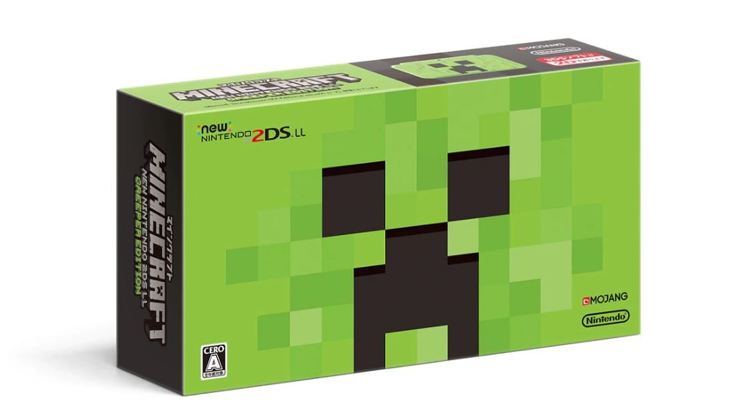 Nintendo Announces Special Edition Minecraft 2ds Xl Mspoweruser