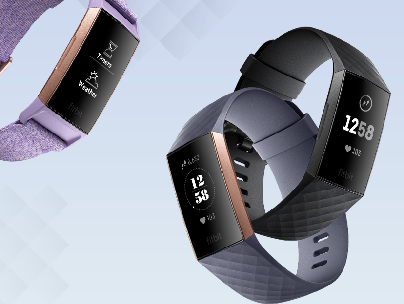 Fitbit Charge 3 with touchscreen display and swimproof design now on sale