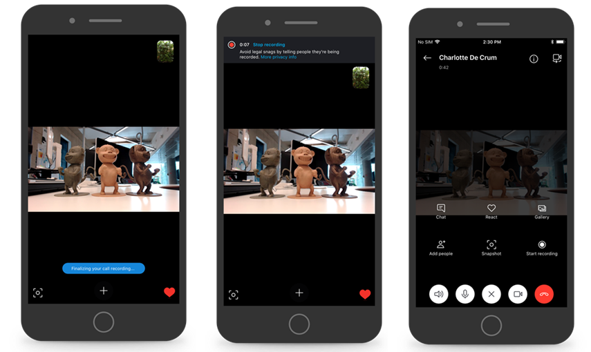 skype video call recorder for android mobile