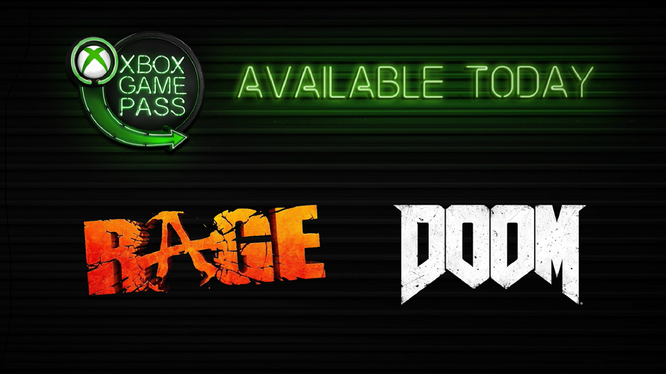 photo of DOOM and Rage are now on Xbox Game Pass image