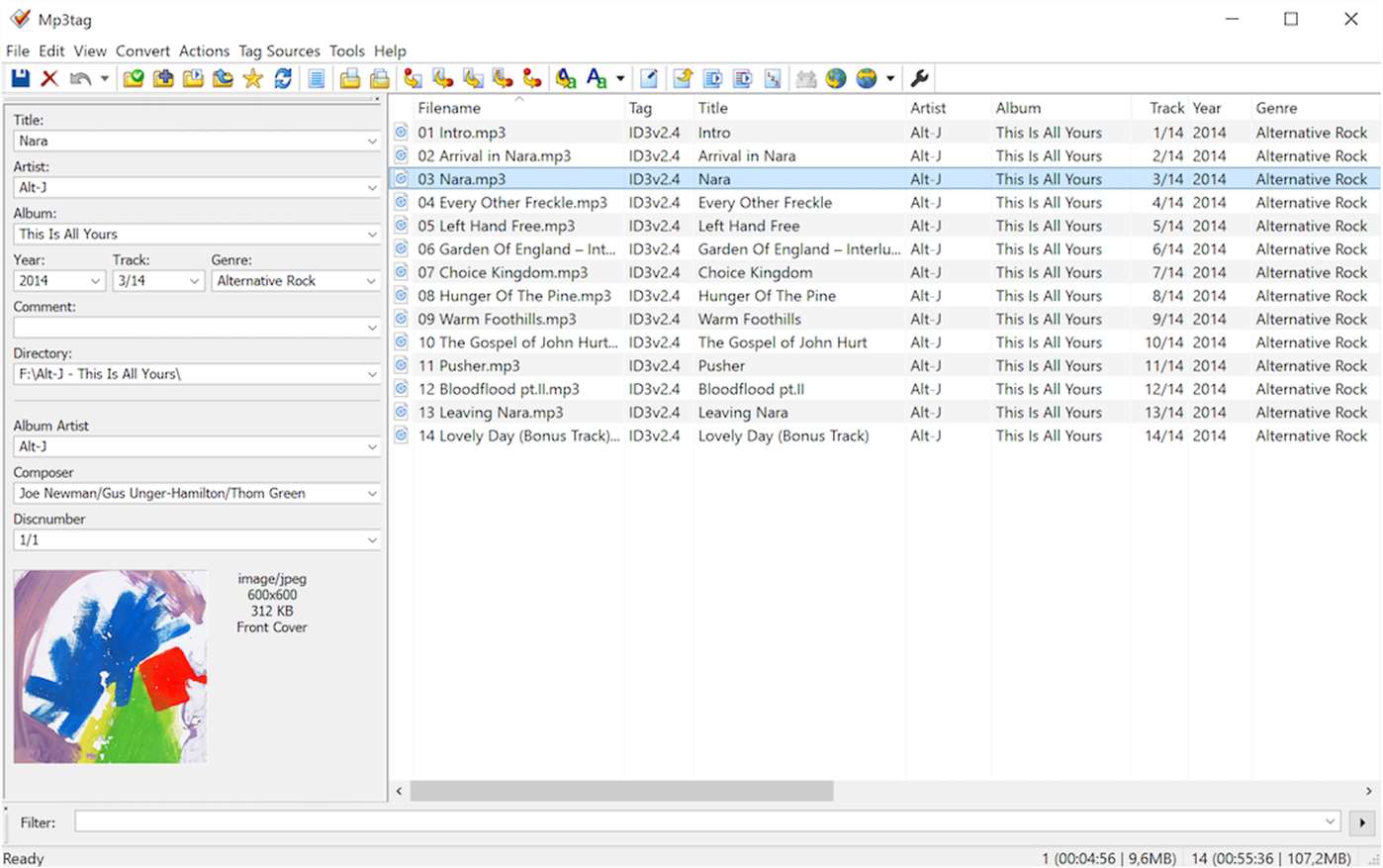 Mp3 tag Editor