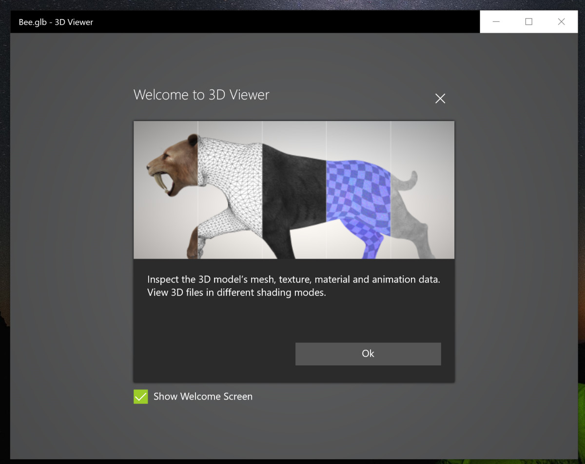 Windows 10 Mixed Reality Viewer becomes 3D Viewer with a ...