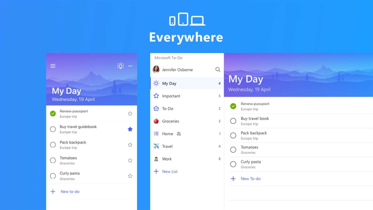 Microsoft rolls out a new update for To-Do app on both ...
