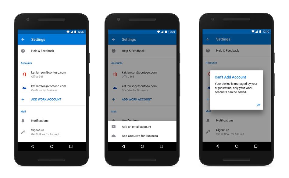 Microsoft công bố một số tính năng doanh nghiệp mới cho Outlook Mobile