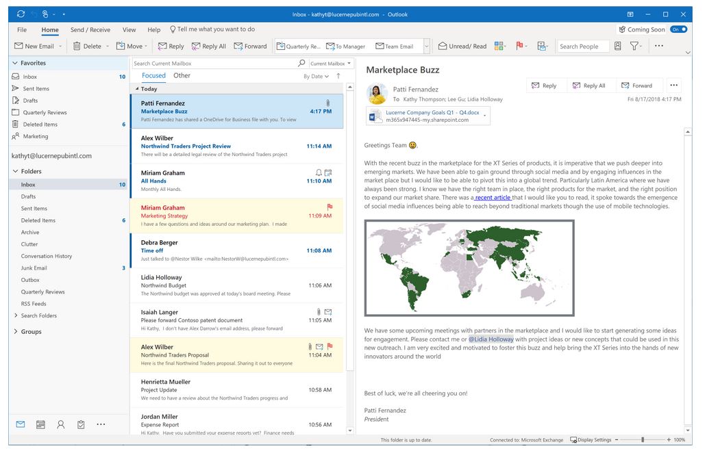 Outlook Update 2025
