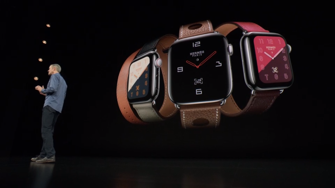 Презентация часов apple watch