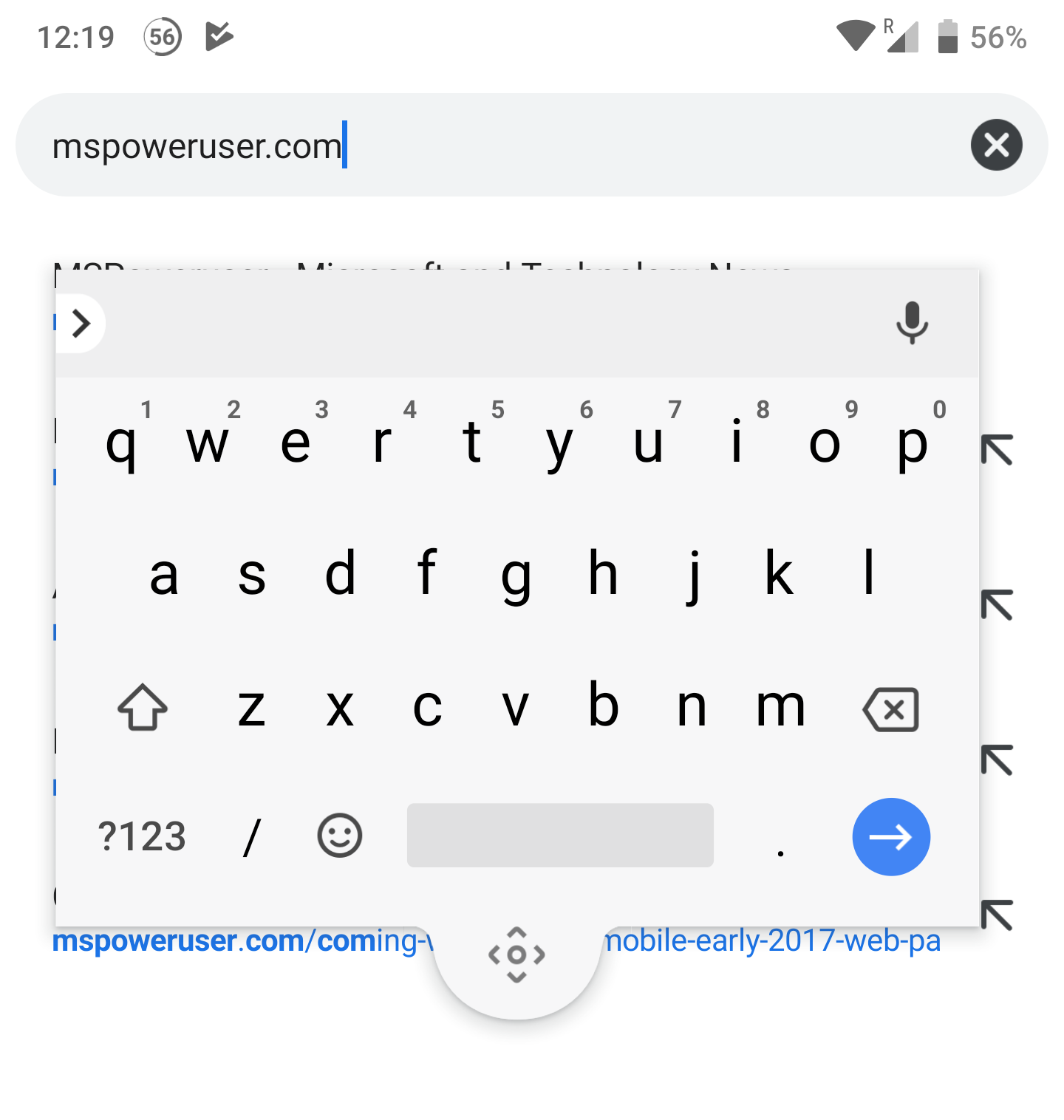 Google is testing a new floating keyboard for Android users - MSPoweruser