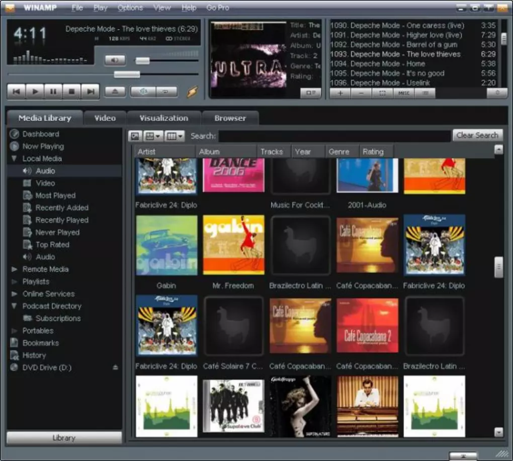 winamp pro windows 8