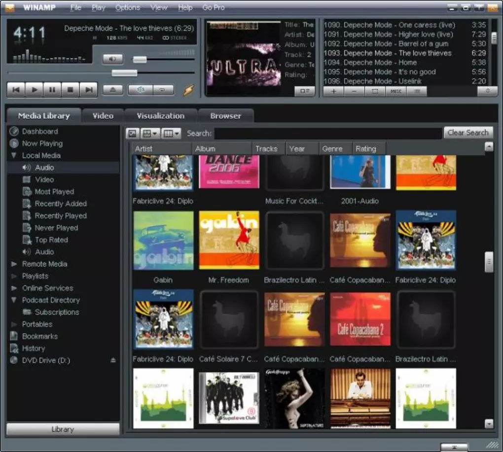 faz winamp seu trabalho no windows 7