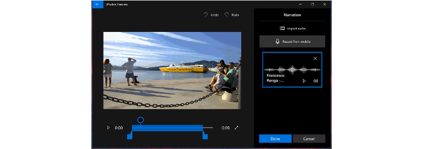 Microsoft’s Photo Companion app for mobile devices may soon record audio for your photo stories