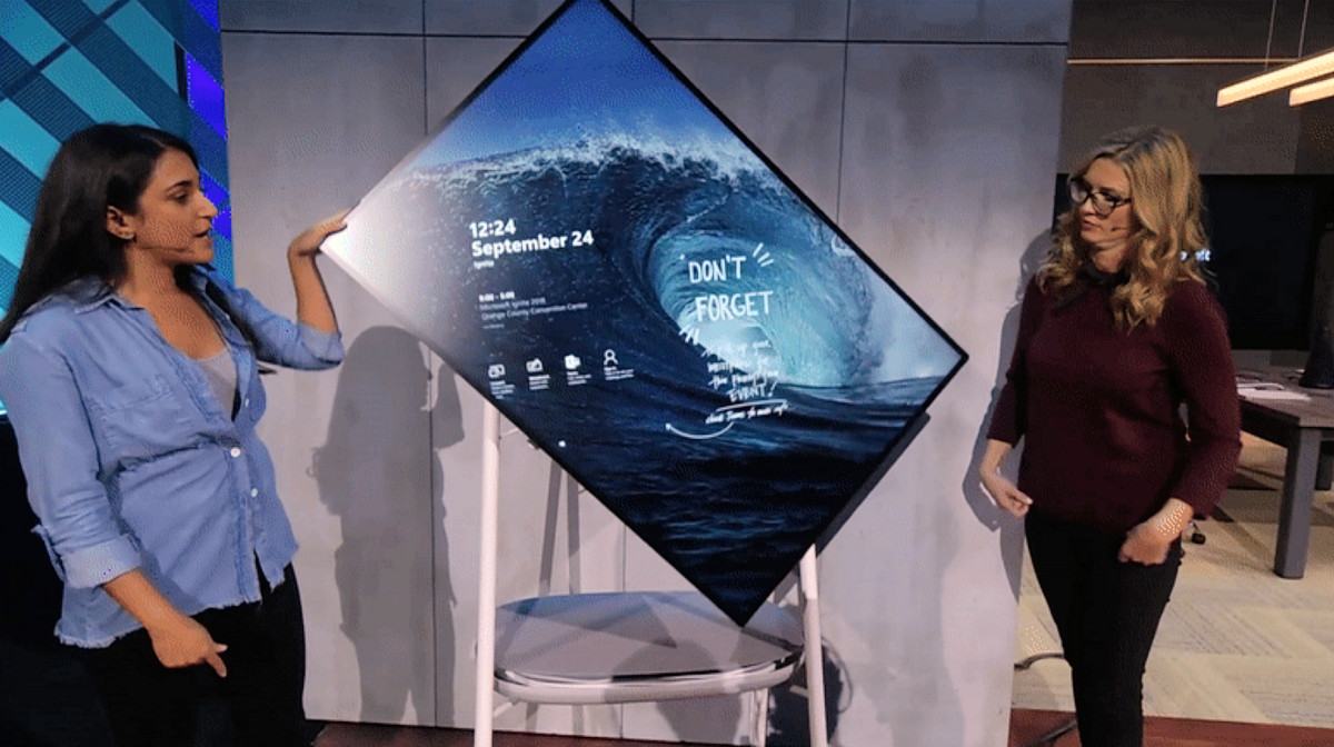 De gelikte Surface Hub 2-demo van Microsoft kan verdere CShell-vertragingen niet verbergen