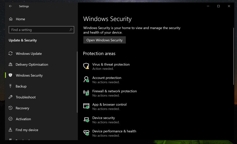 how to scan files with windows defender