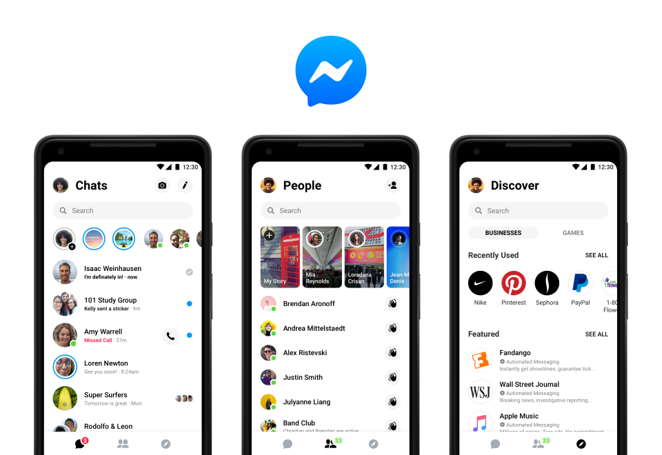 Facebook now rolling out new Messenger design focusing on simplicity