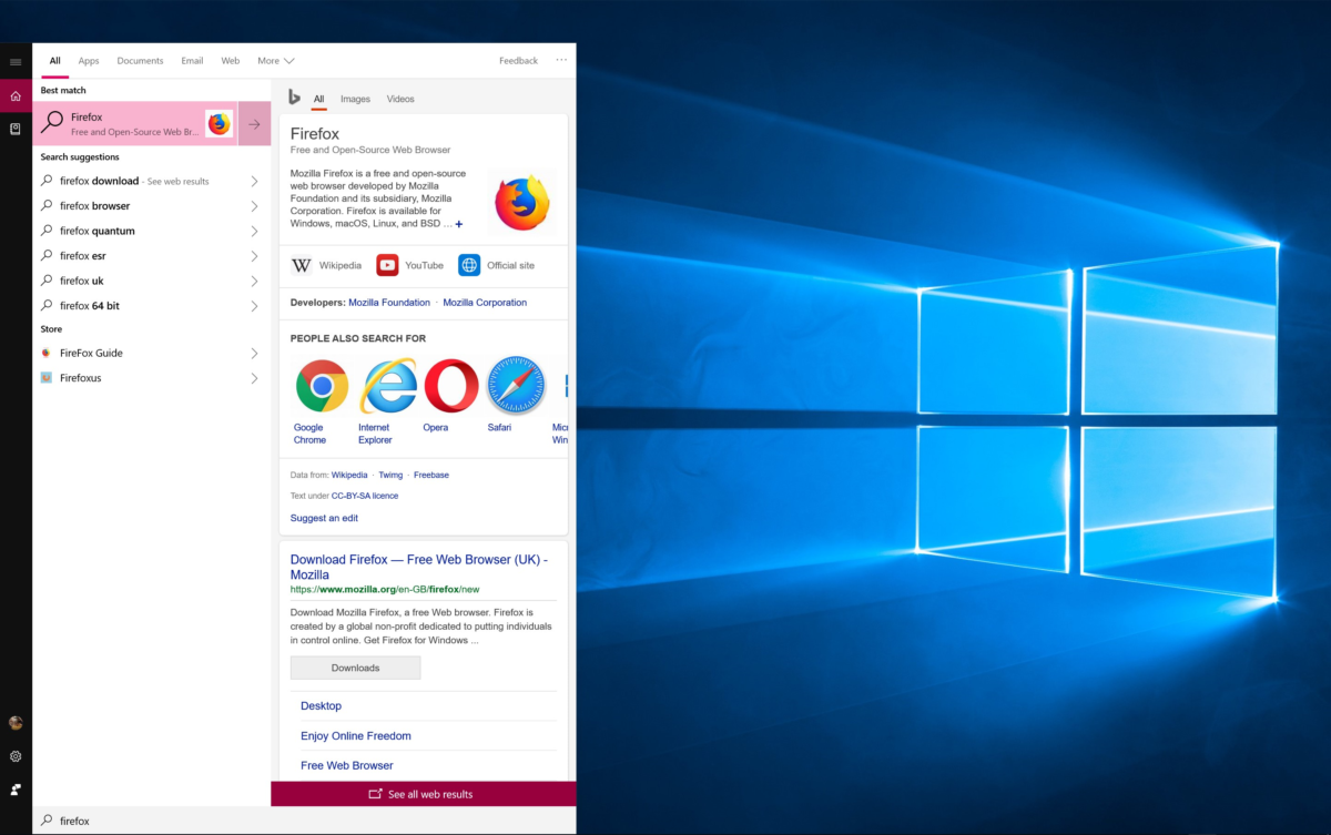 Windows 10 features. Office Suite Windows 10.