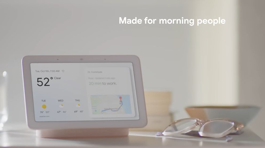 Google home hub store with google assistant