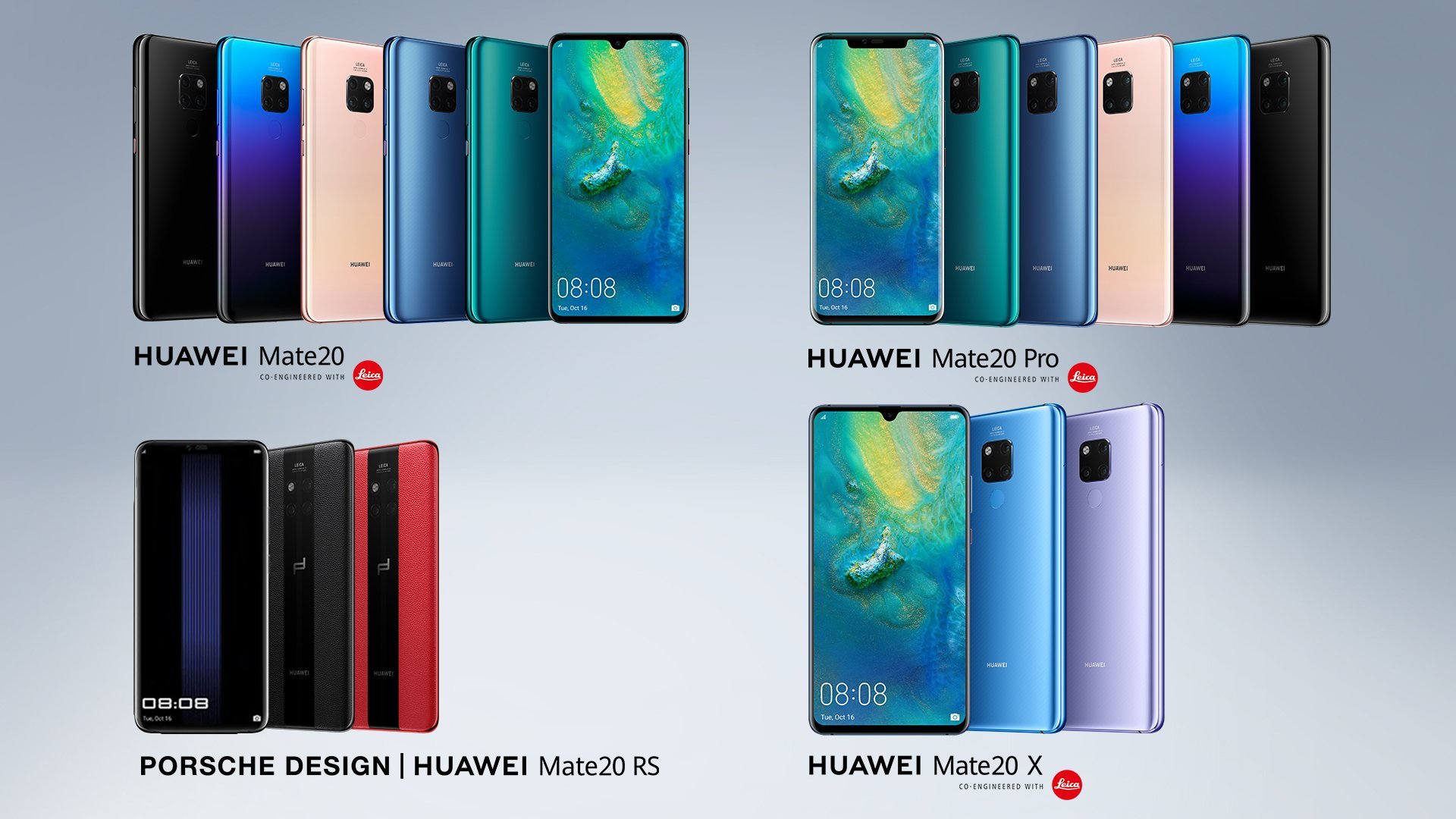 HUAWEI unveils the new Mate 20 Series with Leica-powered triple camera